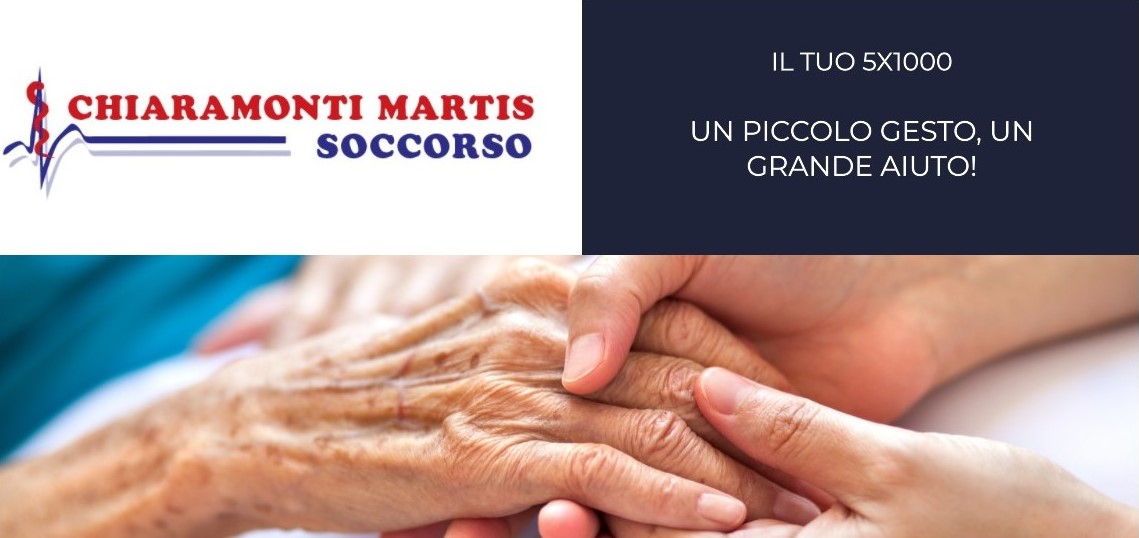 Dona il tuo 5x1000 a chiaramonti soccorso